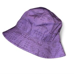 Purple Crown Royal bucket hat